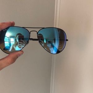 Blue Mirror Ray Bans AUTHENTIC